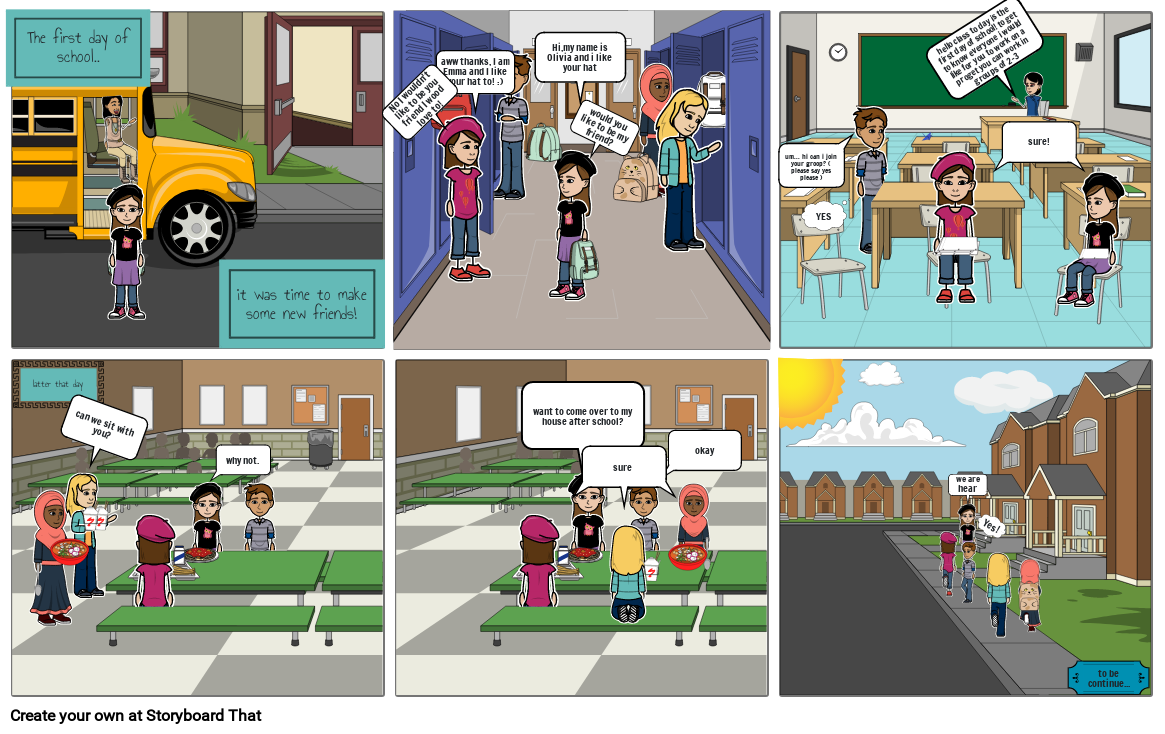 School Storyboard by eaf2a85a