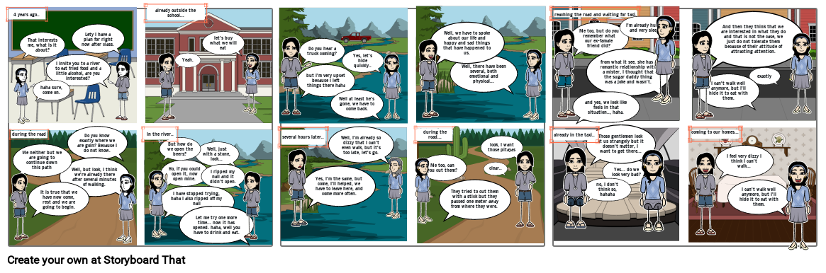 historieta ingles Storyboard by eb5ba062