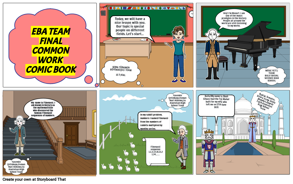 EBA TEAM FINAL COMMON WORK COMIC STORY