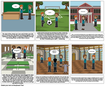 "Lucky"Cristian and Leon who would have thought?