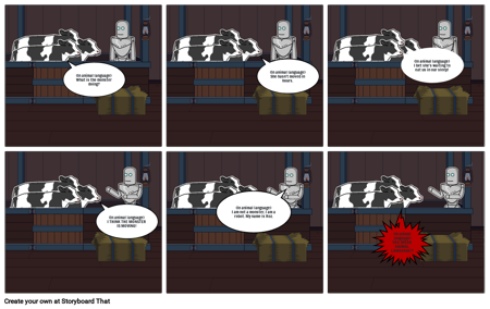 TWRE Shocked Comic Strip