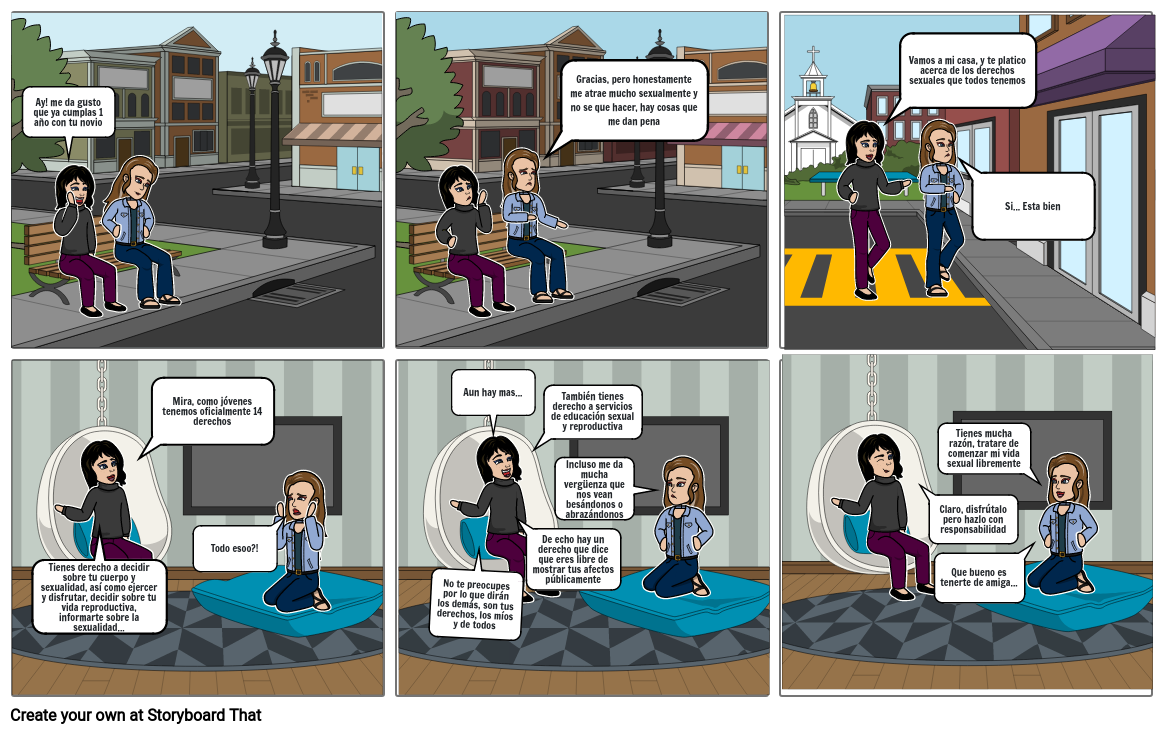 Derechos Sexuales Storyboard By Ec2c34b2 9606