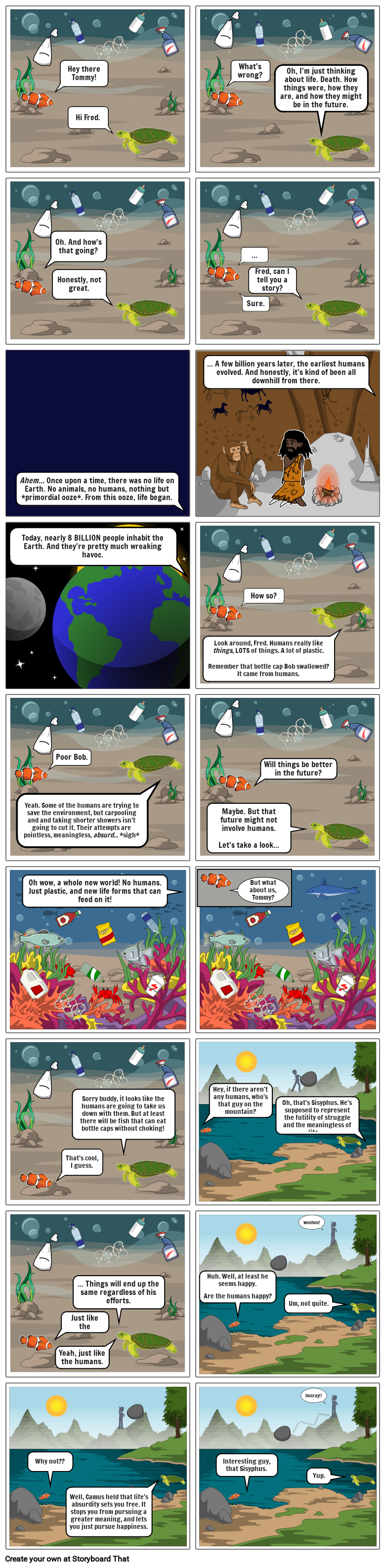 Plastics and the Absurd