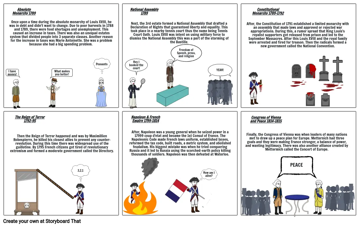 French Revolution Storybook