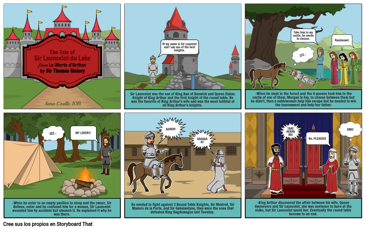 Sir Launcelot Storyboard by ece1bf14