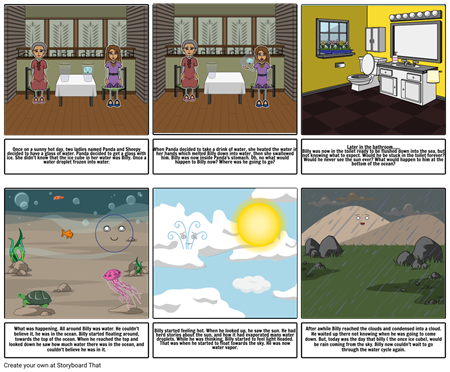 Story Board for science
