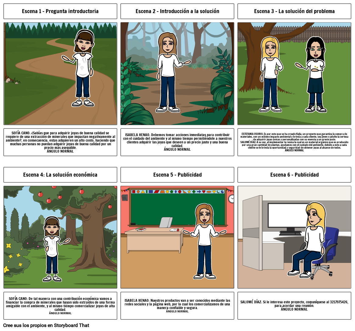 STORYBOARD KALIA