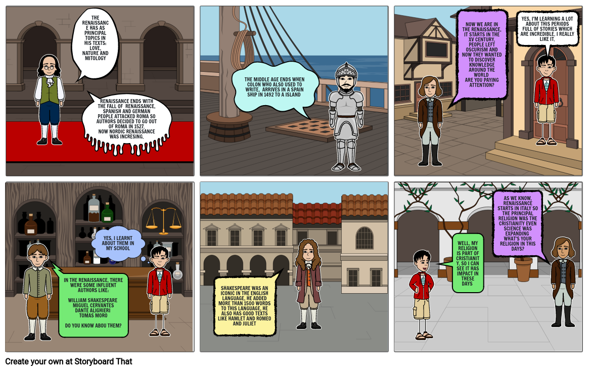 Historieta Storyboard By Edwin68801