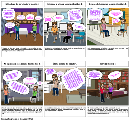 Mi experiencia literaria durante el modulo 4 de prepa en línea-SEP