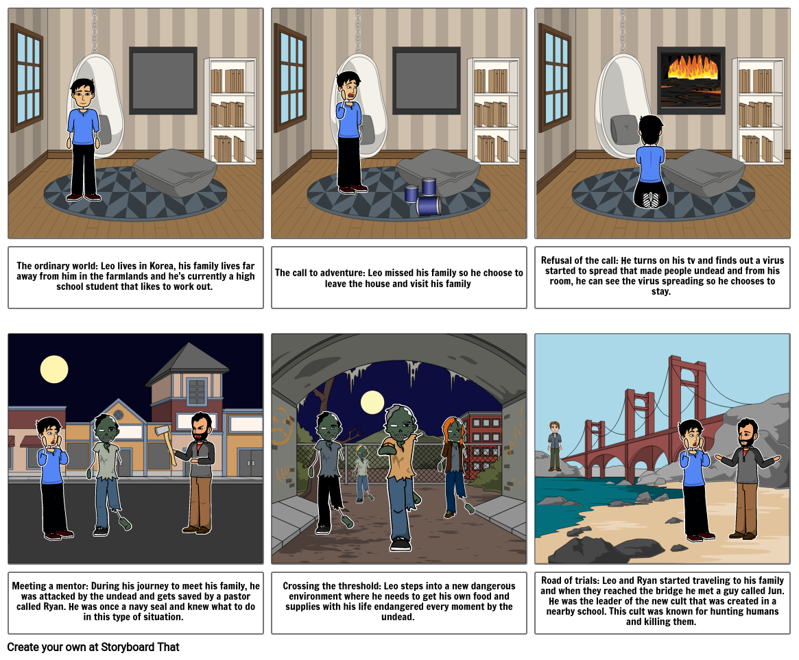 undead Storyboard por ee796993