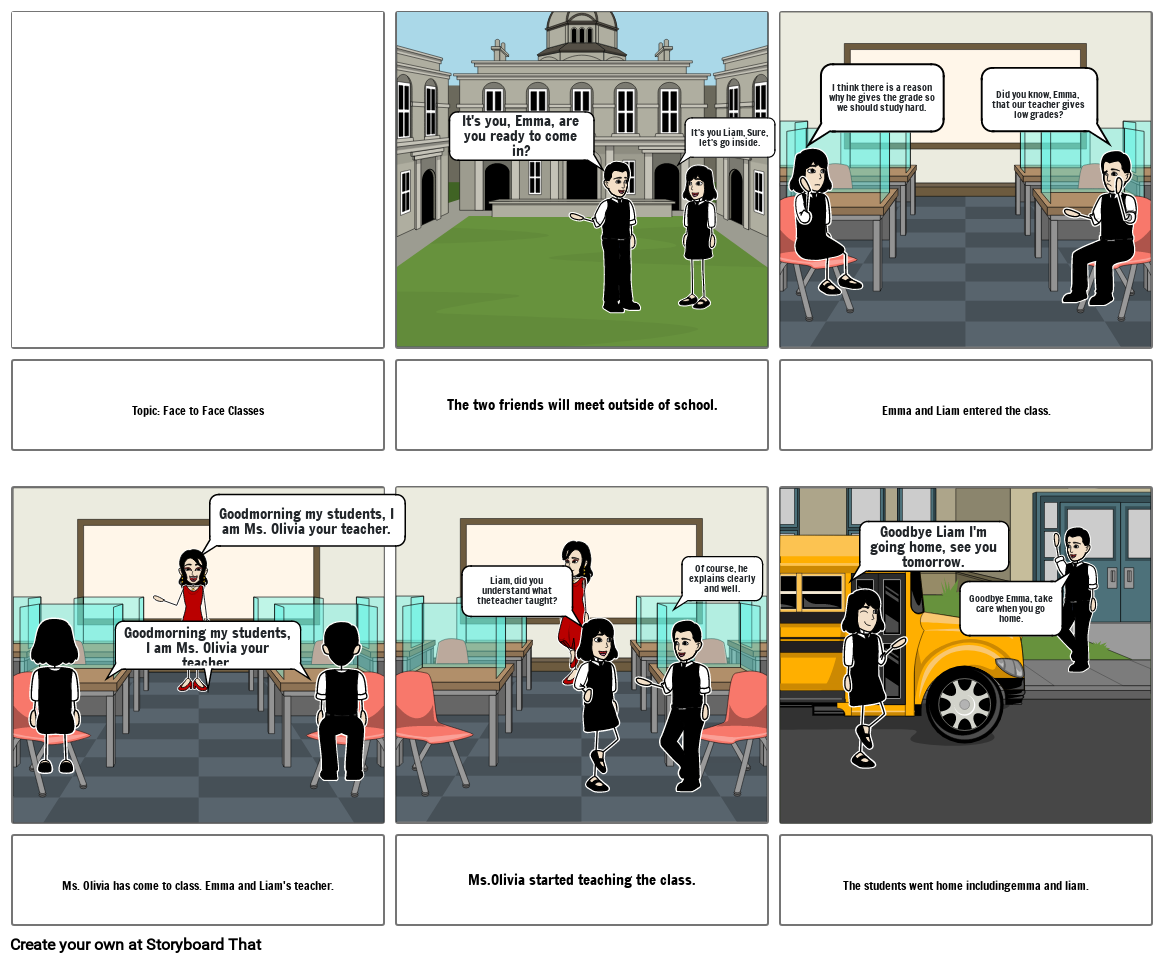 Activity 4: Making of Comic Strip  (The Process of Communication)