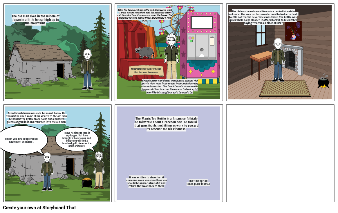 World Myth Project Storyboard by eed4aec9