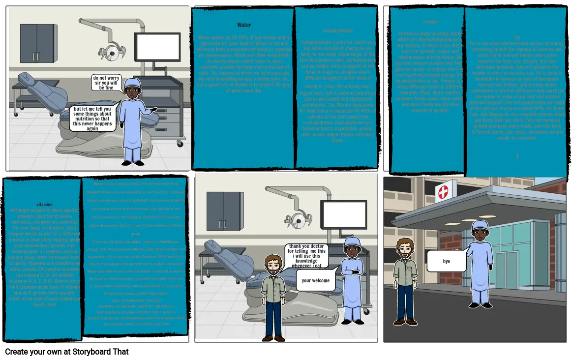 Nutrition comic strip Part 2