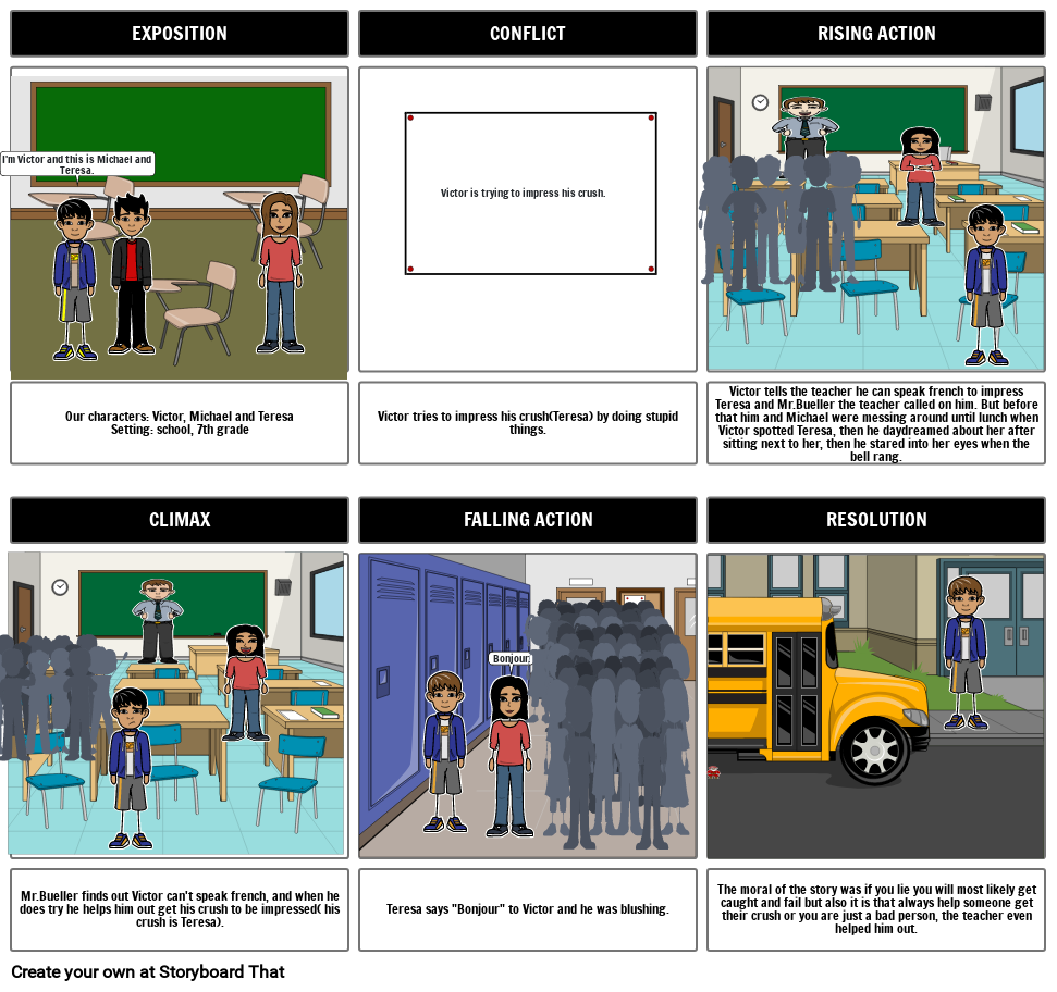 seventh grade Storyboard by ef4805d2