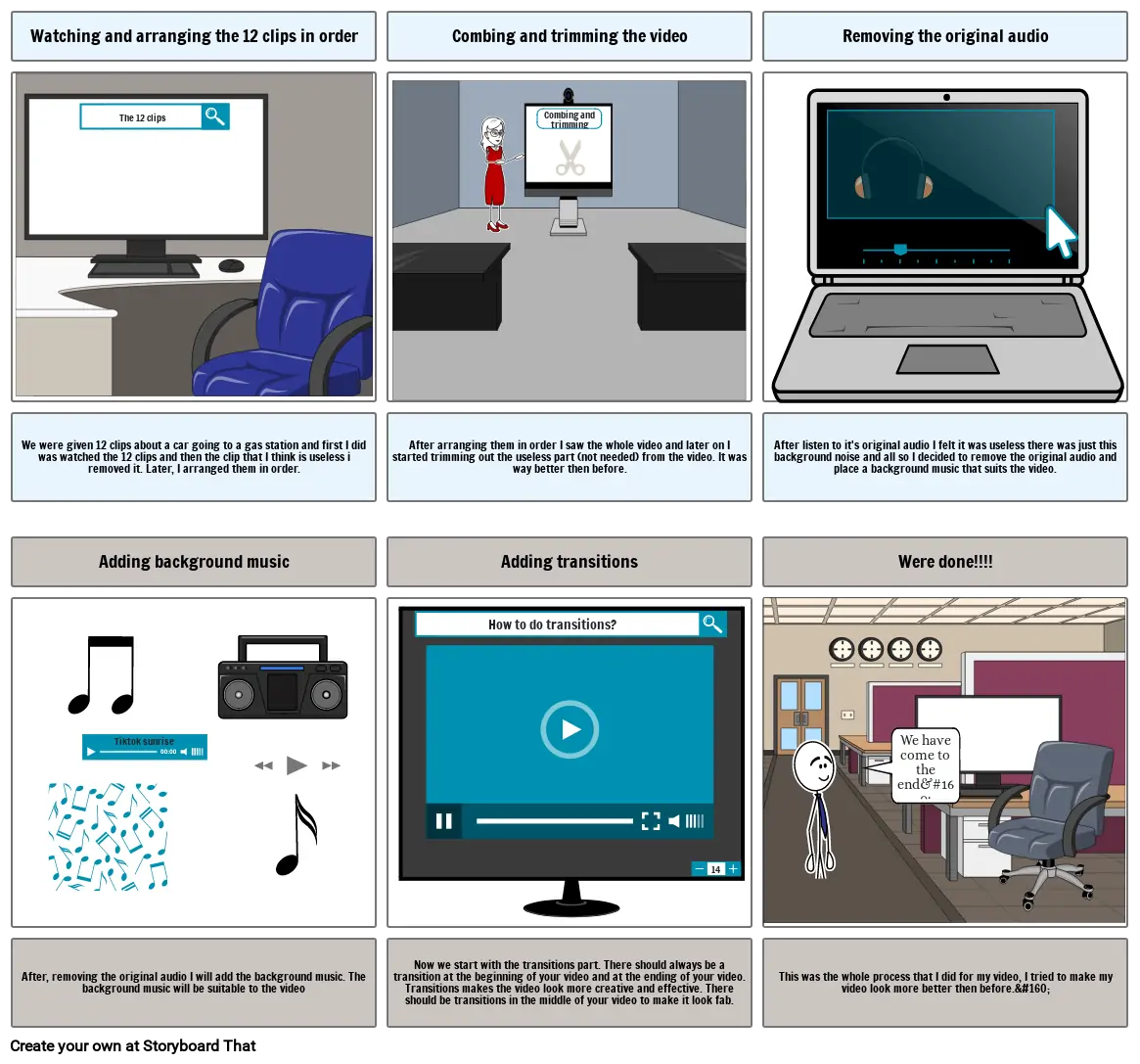 DD storyboard