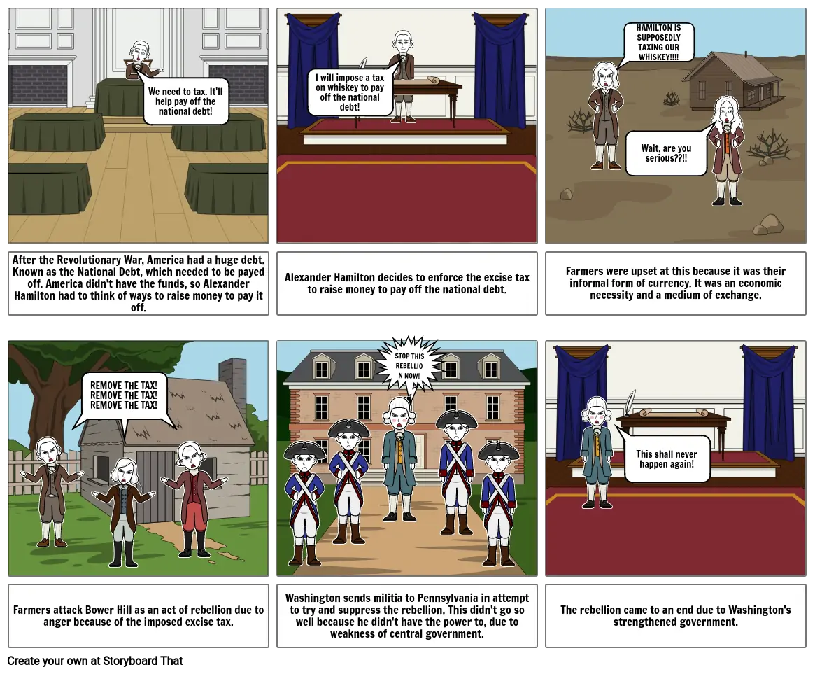 whiskey rebellion cartoon