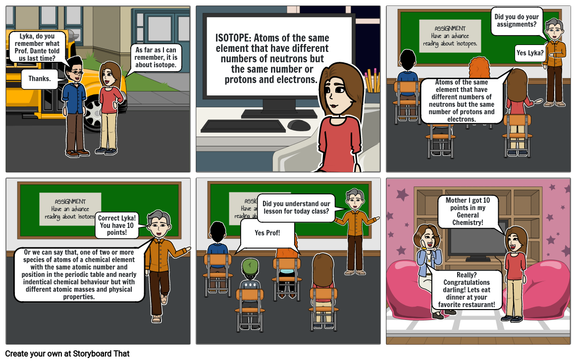 general chemistry Storyboard por eliri