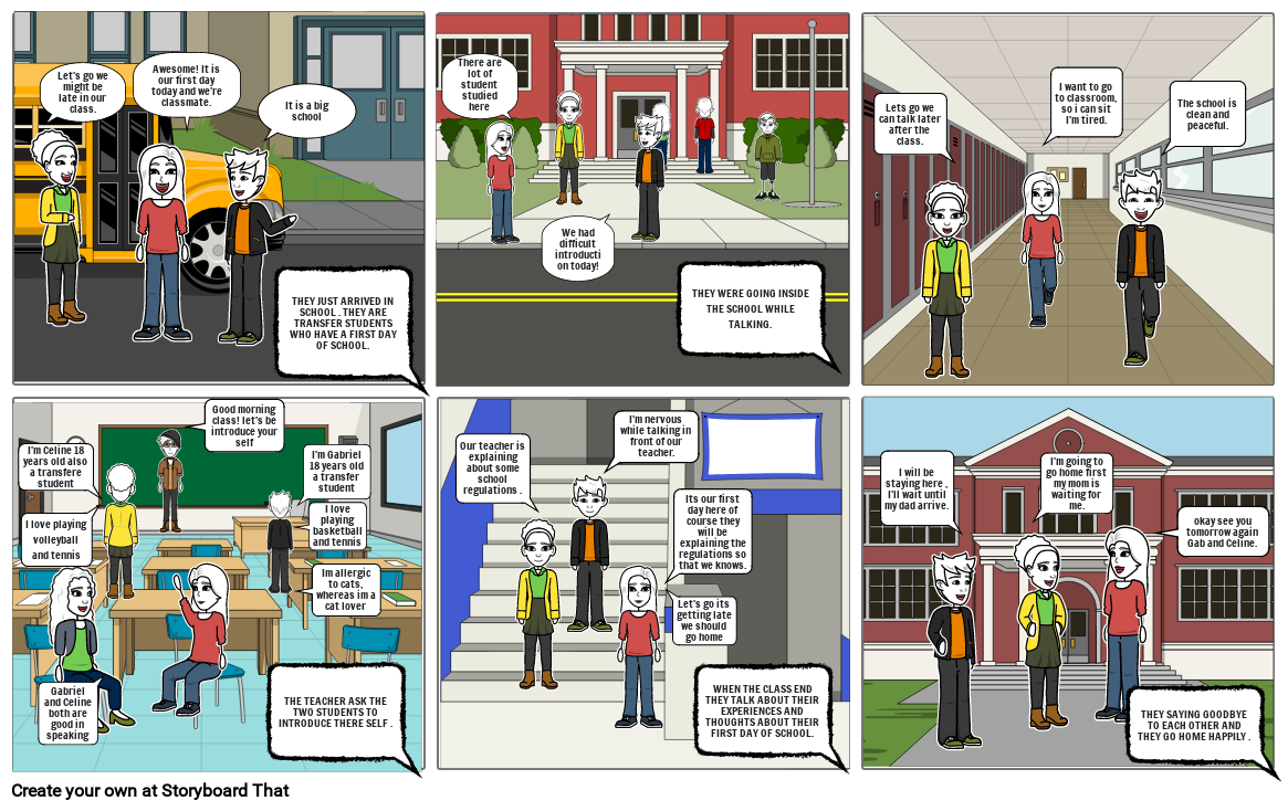 TRANSFEREE STUDENTS Storyboard by eliza11752