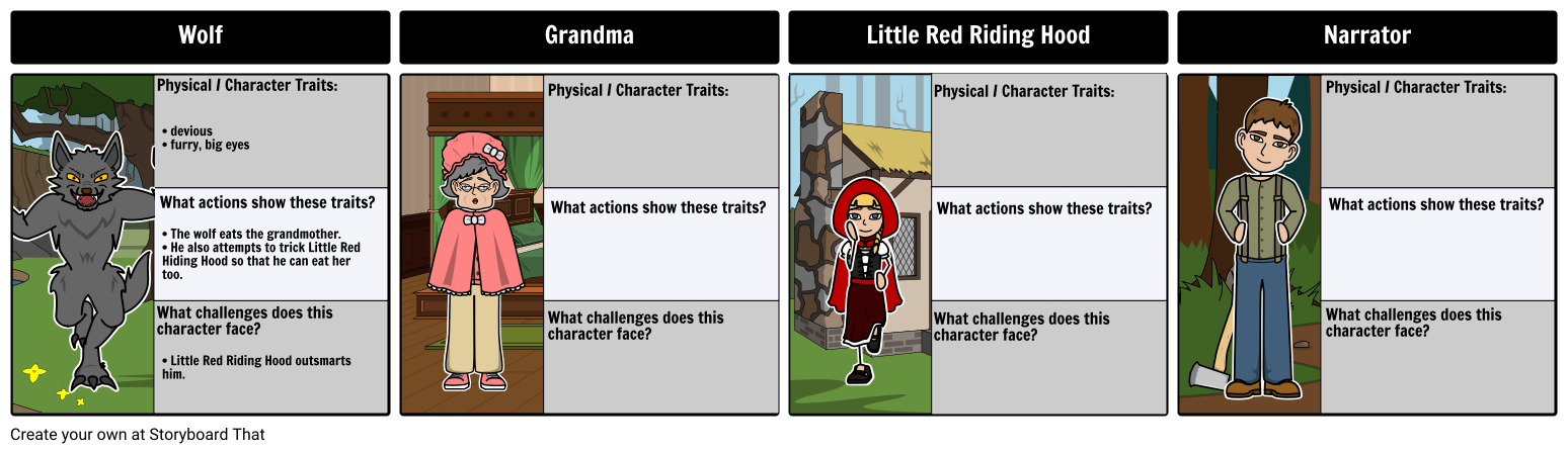 what is little red riding hoods name