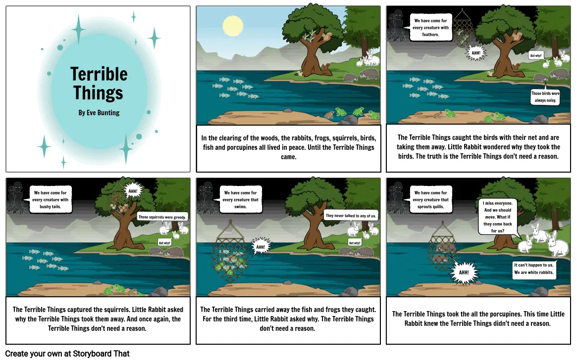 Terrible Things Graphic Short Story