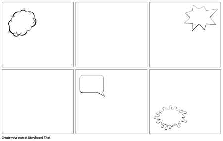 comic strip template blank storyboard emily storyboards copy