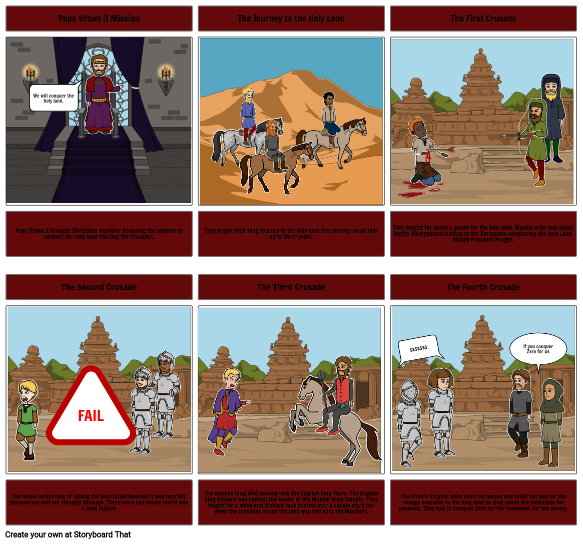 The Crusades Storyboard Af Emmashook the-crusades-storyboard-af-emmashook