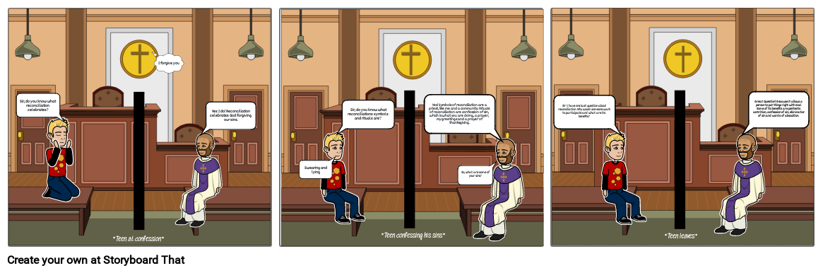 Sacrament Cartoon