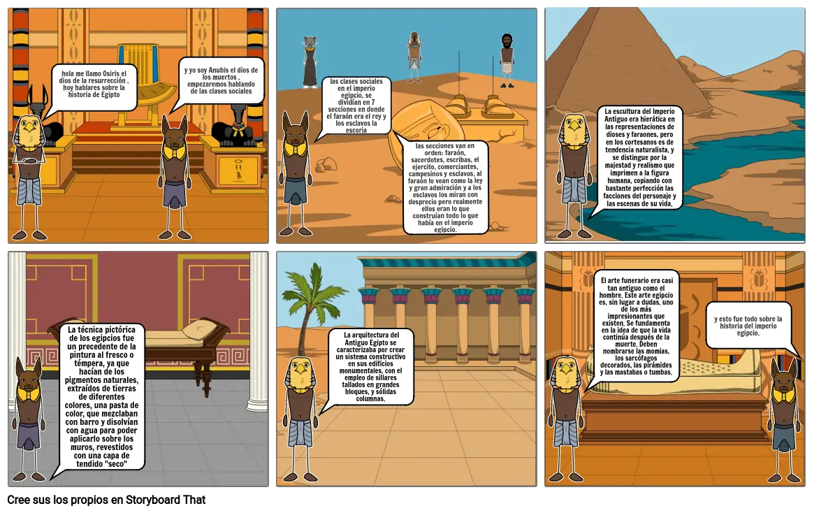 COMIC DE EGIPTO Storyboard by erap
