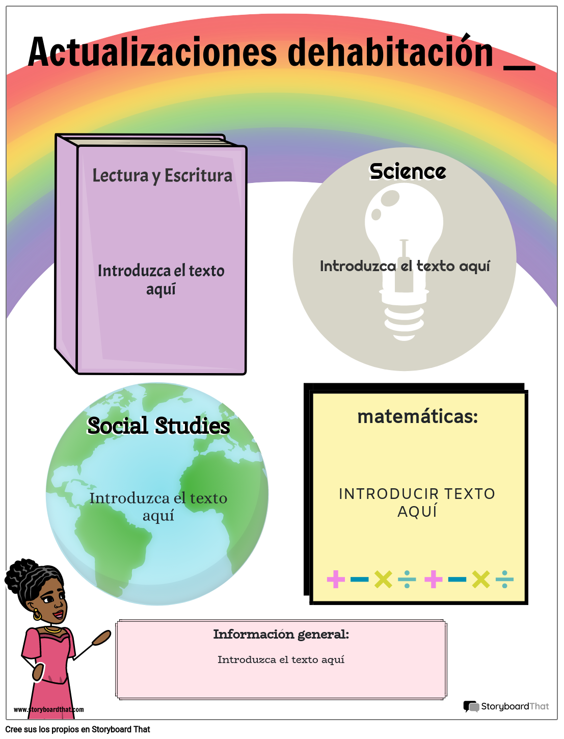 Plantillas Para Boletines Informativos Para el Aula | Boletín Escolar