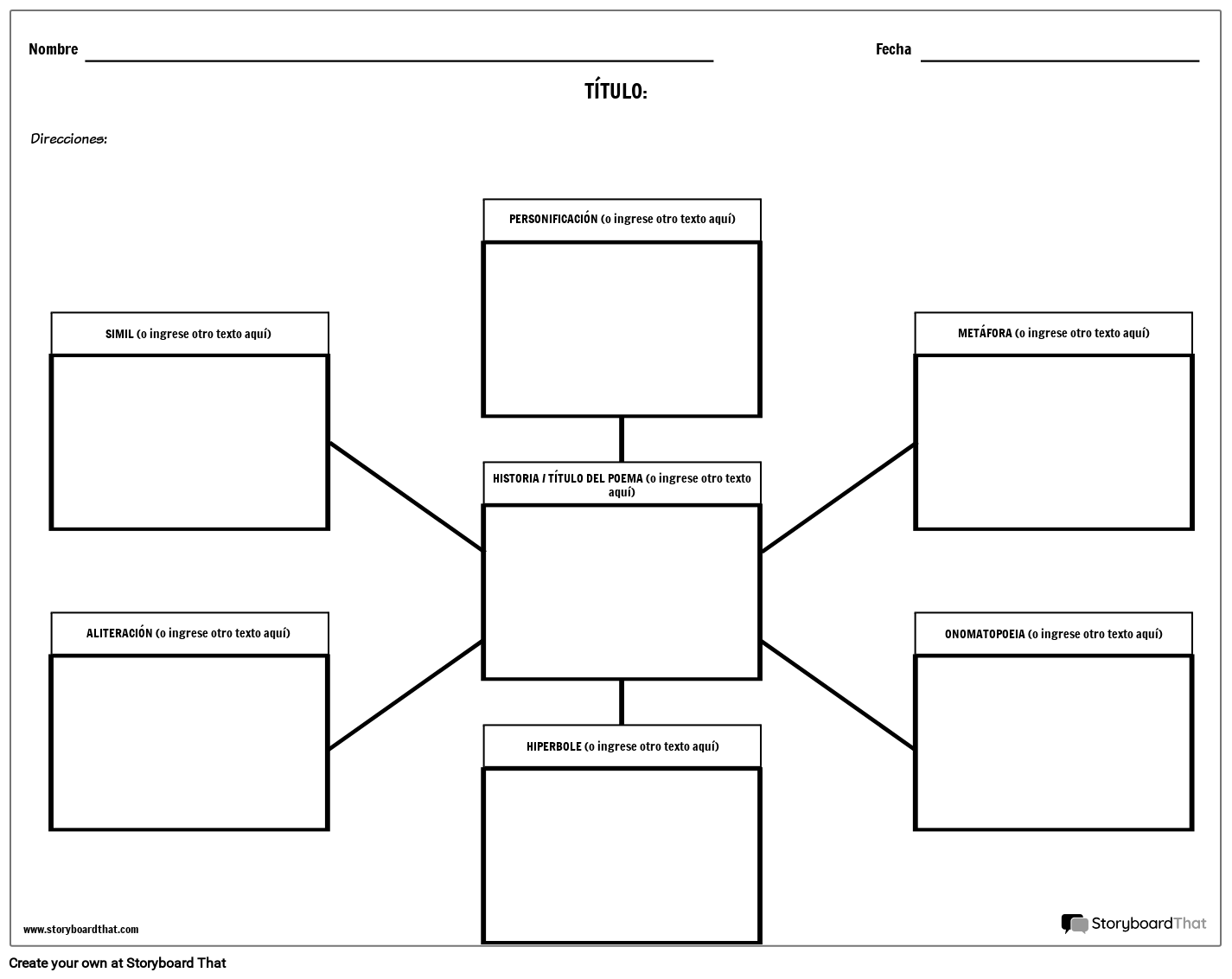 Carta De Ara a Storyboard Von Es examples