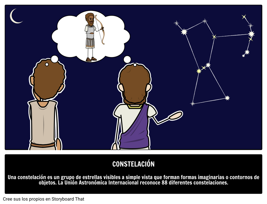 Constelaci n Storyboard por es examples