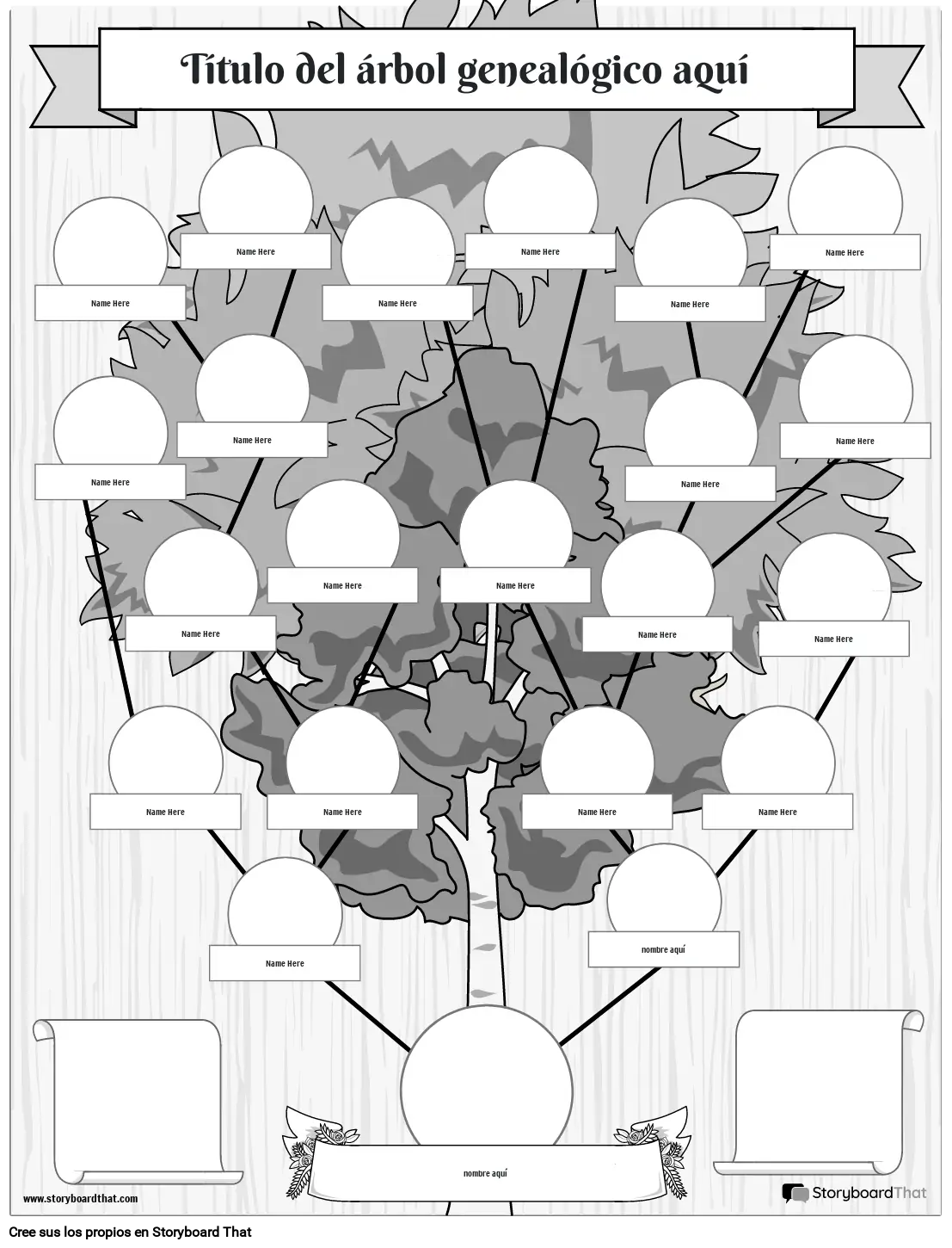 el titulo de mi arbol genealogico