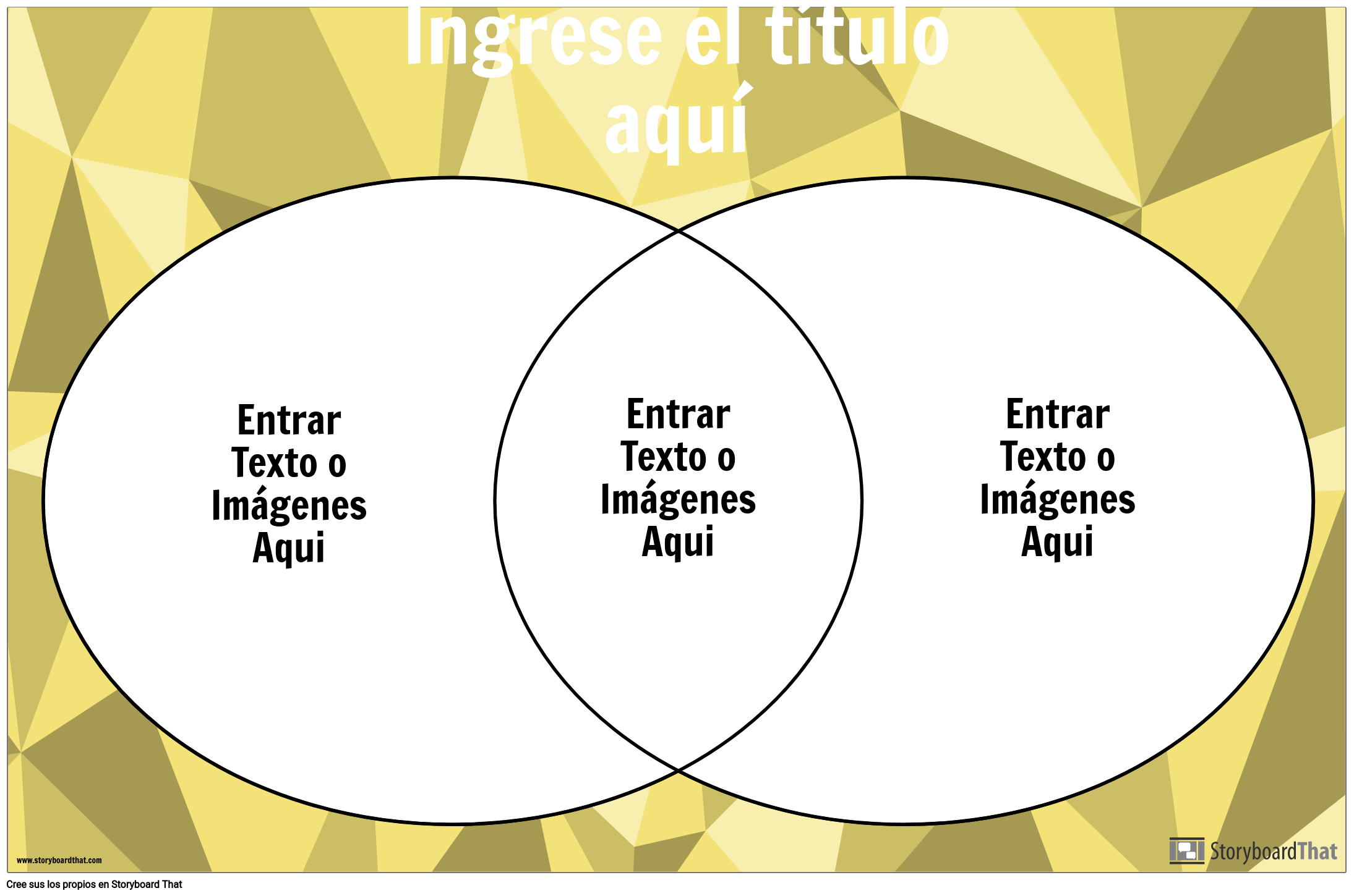 Diagrama De Venn 2 Círculos Storyboard ידי Es Examples