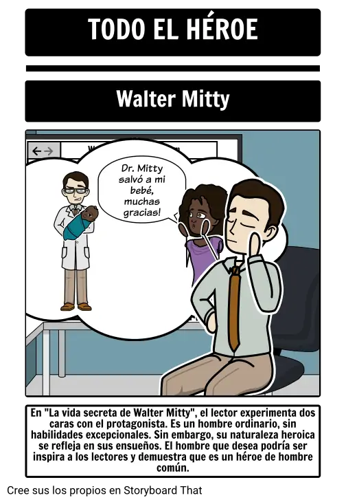 Everyman Hero - Walter Mitty - Ejemplo 