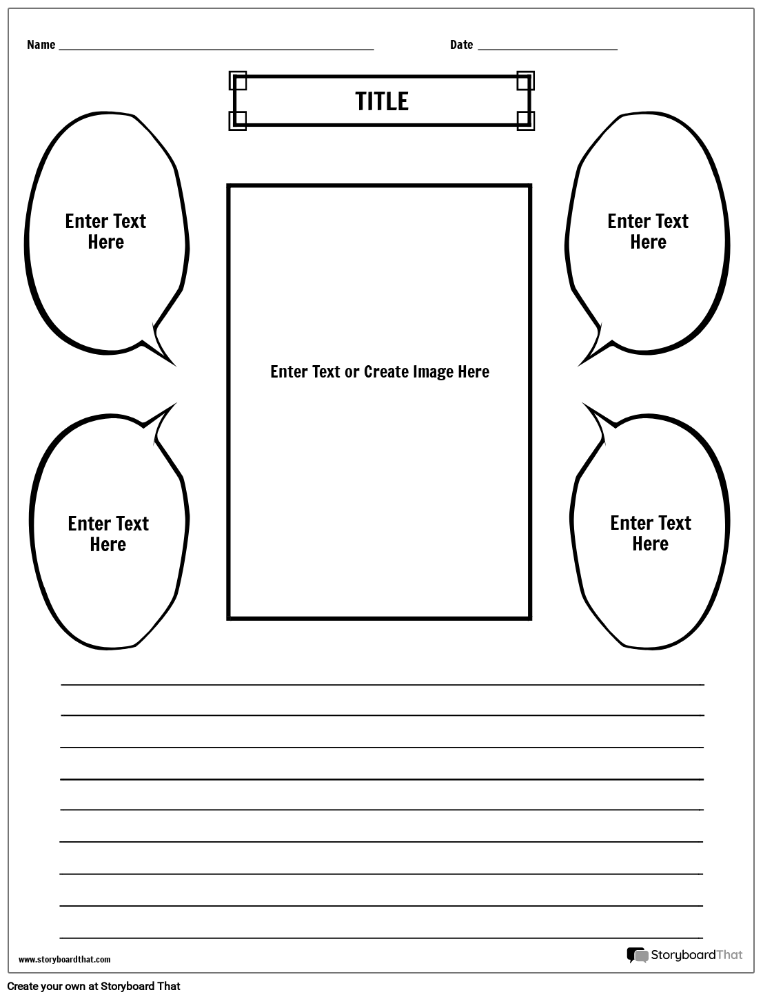 Hechos Biografía Organizador Storyboard By Es Examples