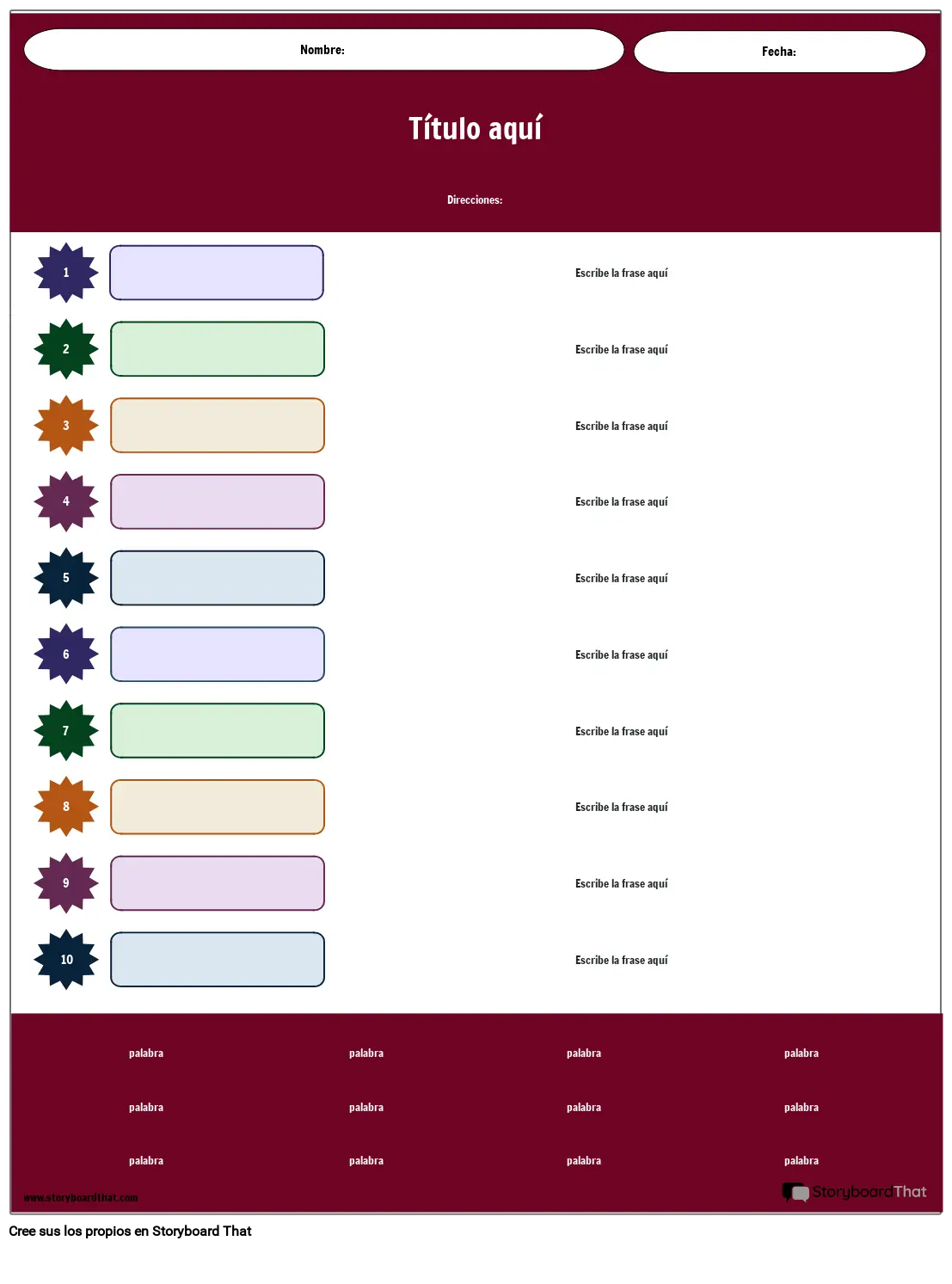 Hoja de Trabajo en Inglés Sobre Pistas Contextuales