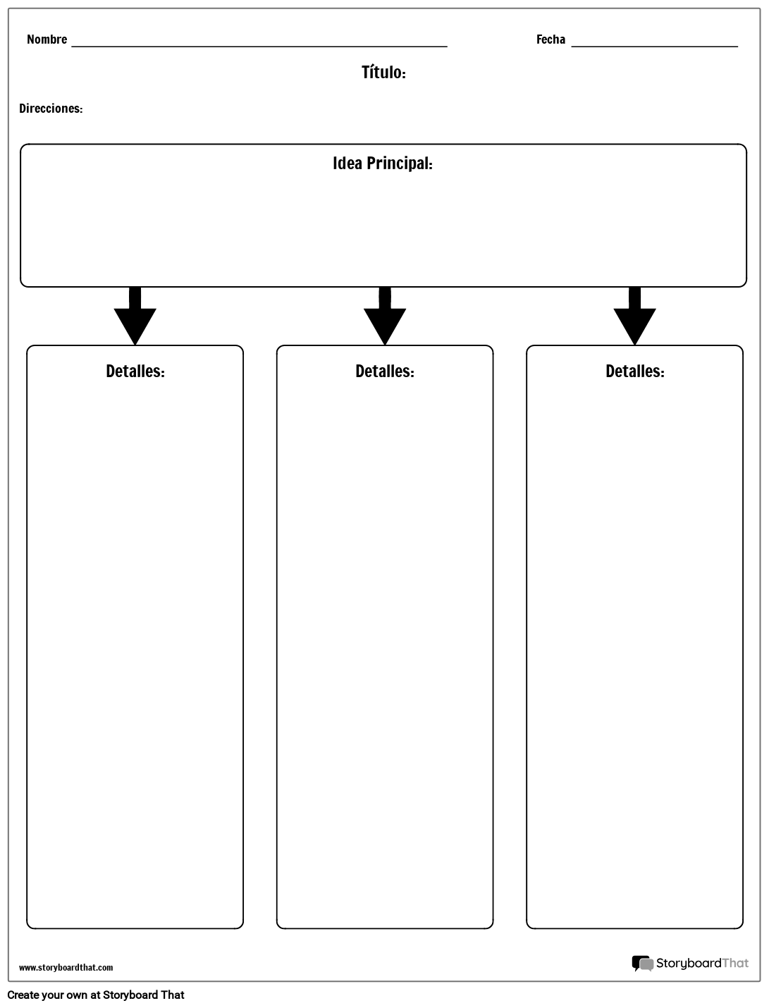 Idea Principal - Columnas Storyboard by es-examples