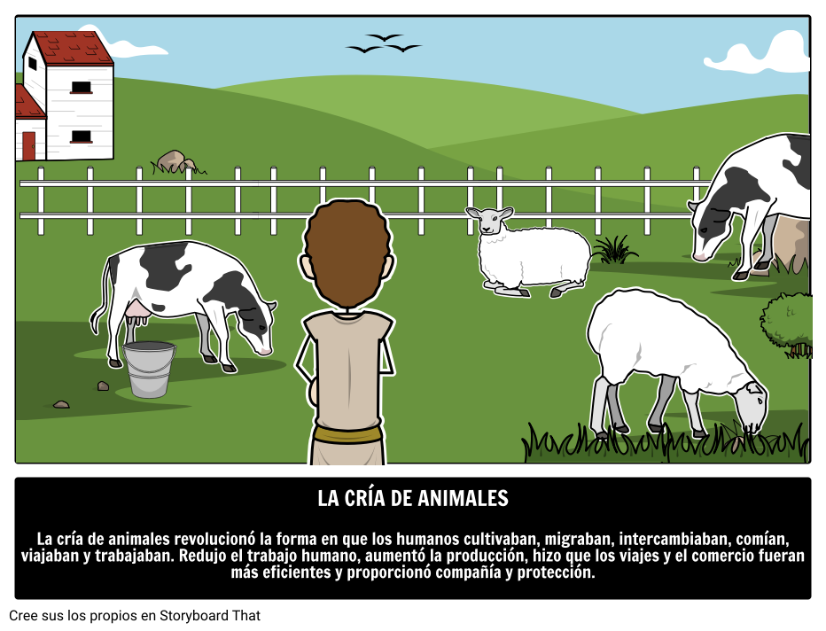 Los animales de granja y sus crías para niños, Familia de animales