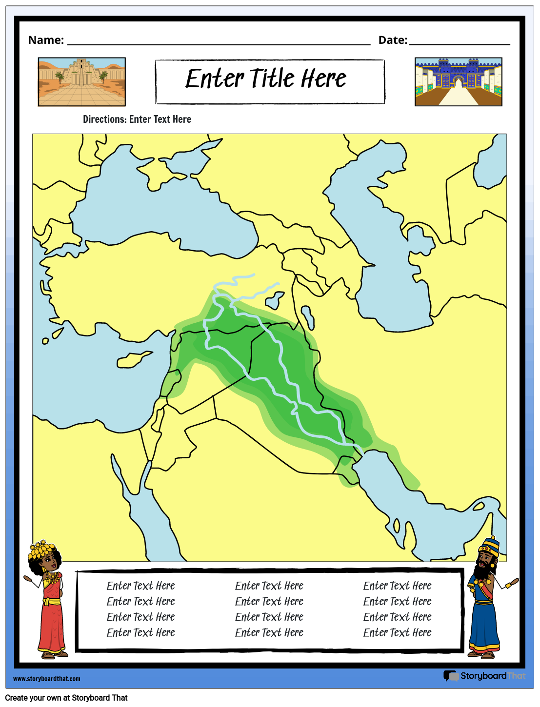 mapa-de-mesopotamia-storyboard-per-es-examples