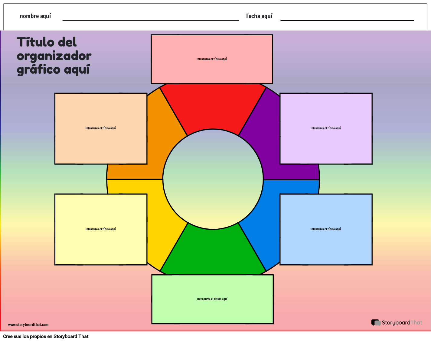 Nueva Página de Creación Organizador Gráfico General 1