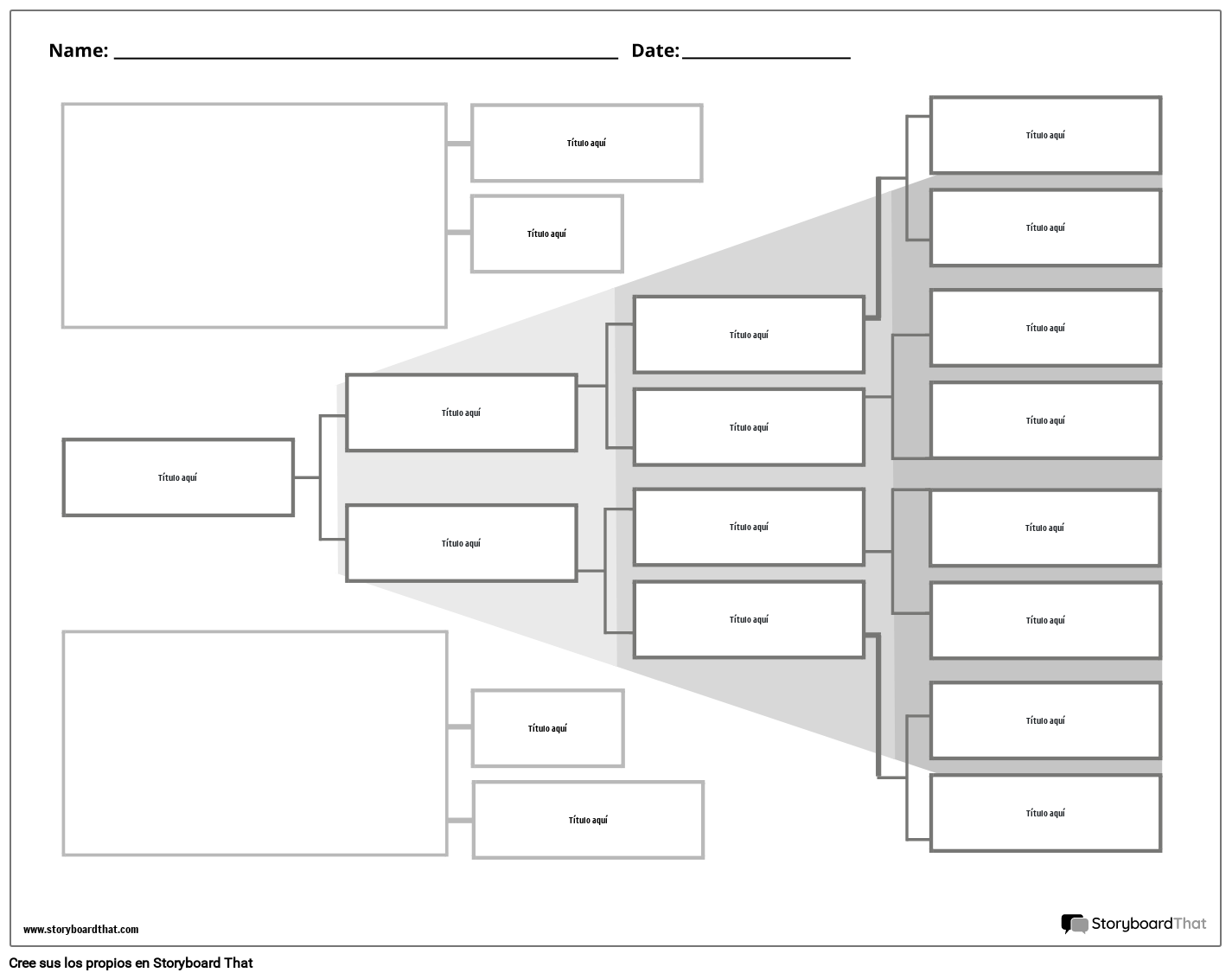 Plantillas de Diagrama de Árbol — Creador de Diagrama de Árbol en Línea |  StoryboardThat