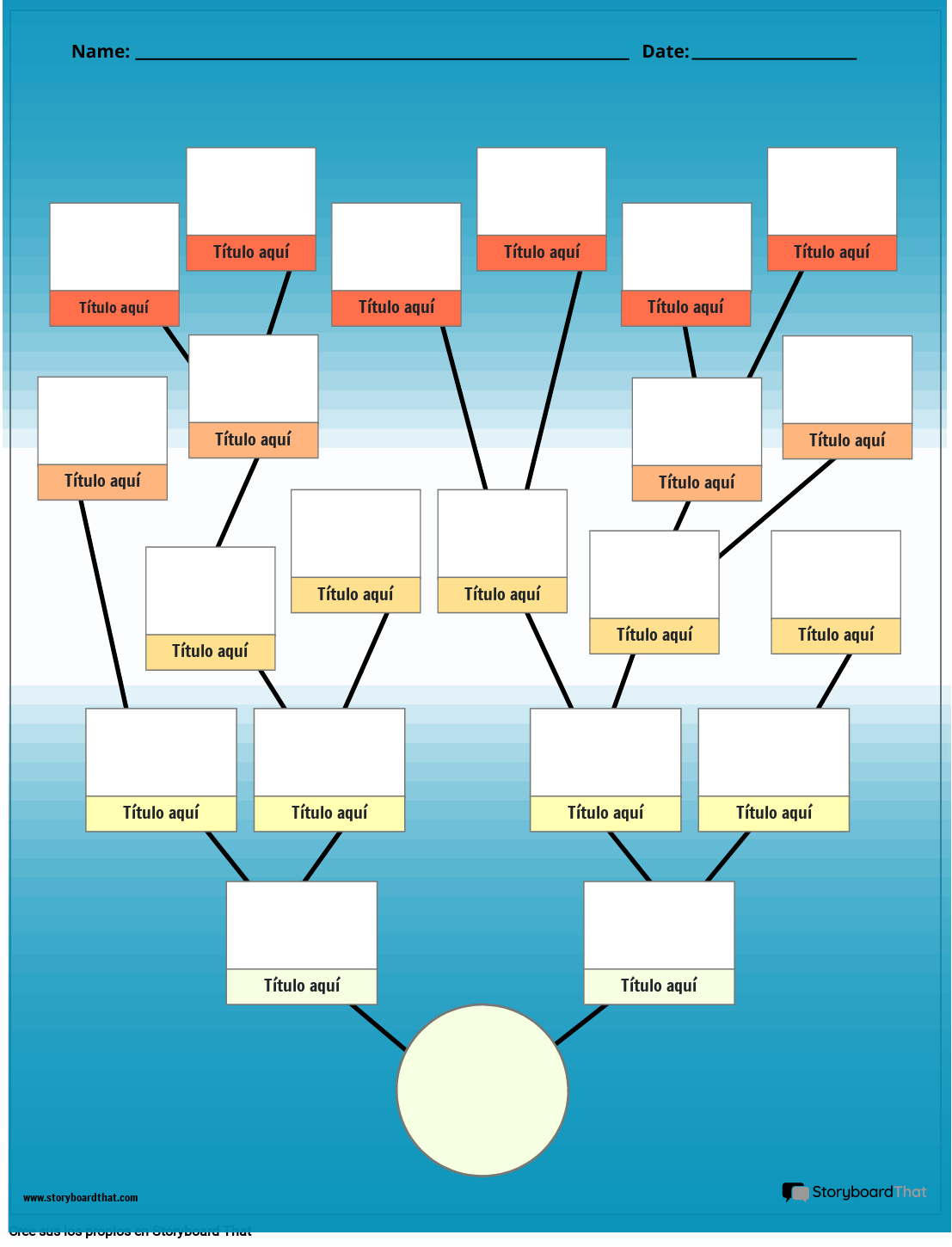 Plantillas de Diagrama de Árbol — Creador de Diagrama de Árbol en Línea |  StoryboardThat