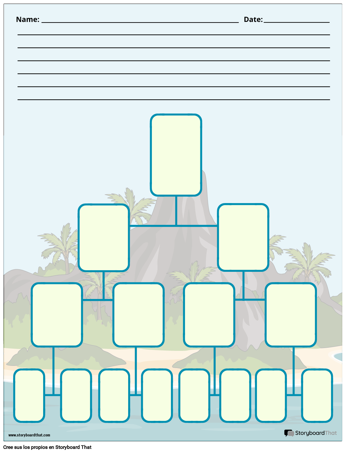 Plantillas de Diagrama de Árbol — Creador de Diagrama de Árbol en Línea |  StoryboardThat