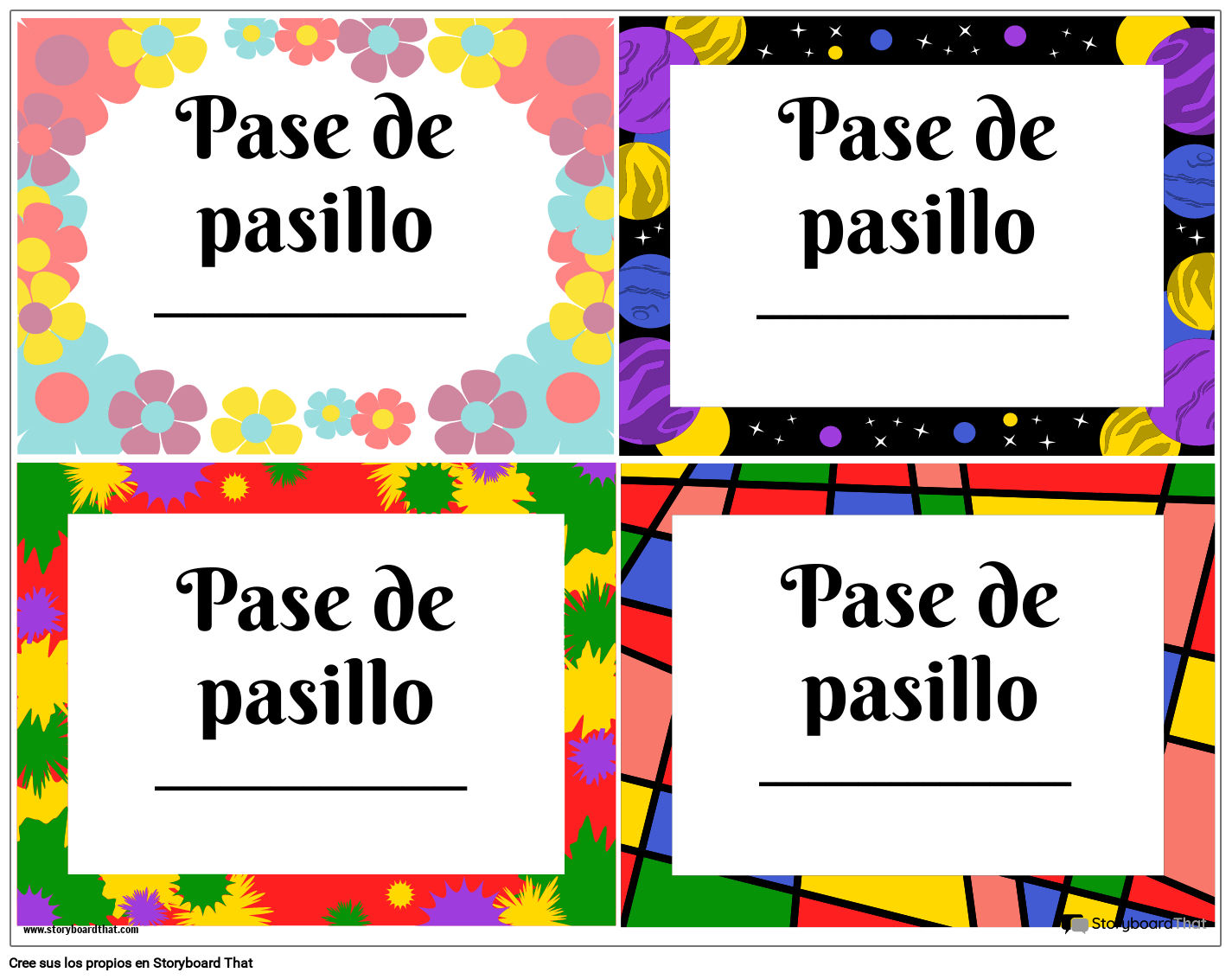 Pase de Pasillo 4 Storyboard por esexamples