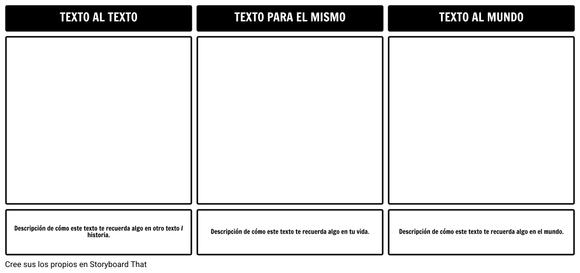 Plantilla De Conexiones De Texto Storyboard Par Es Examples The Best Porn Website 7112