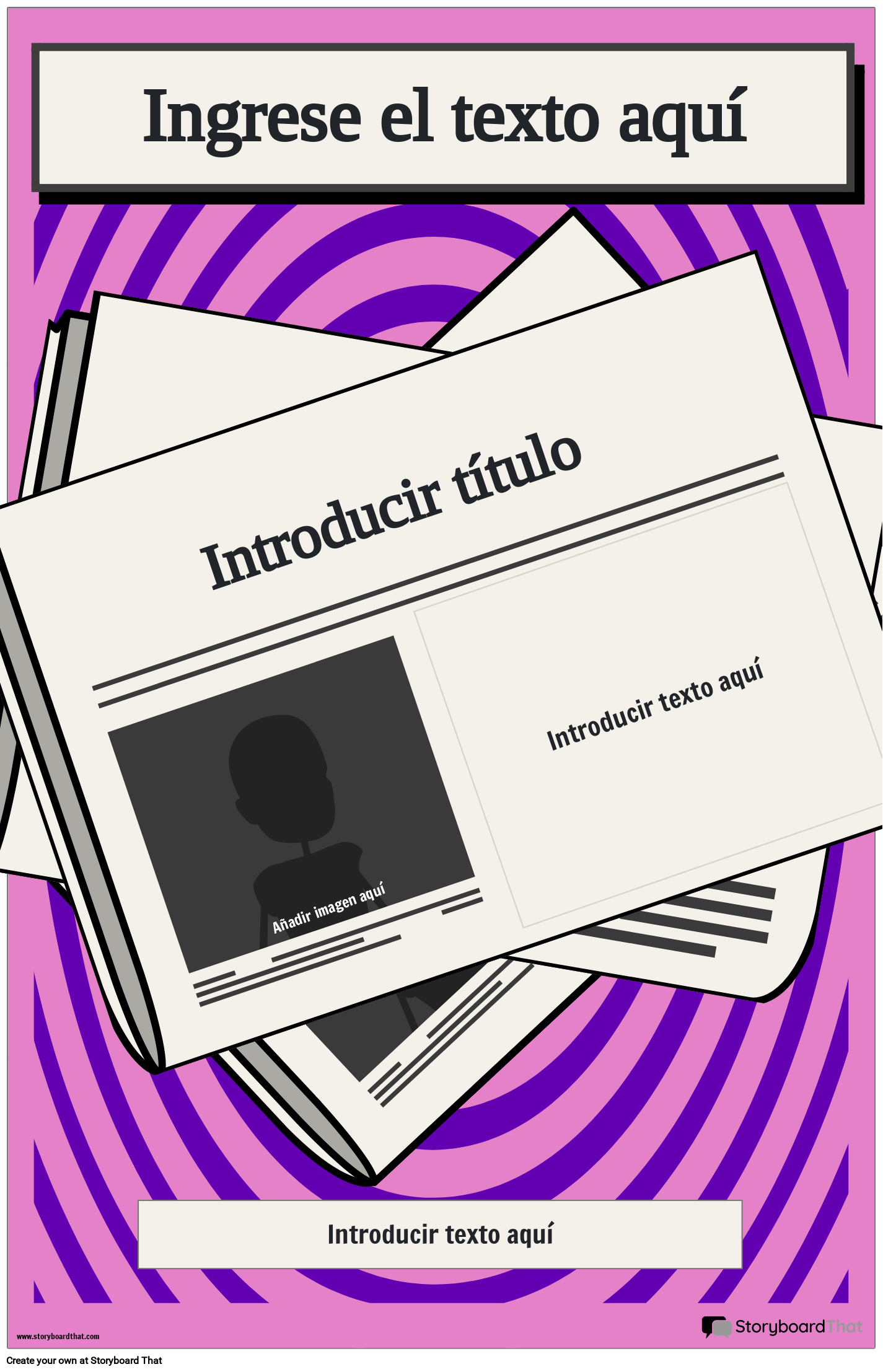 Plantilla de Póster de Titular de Noticias