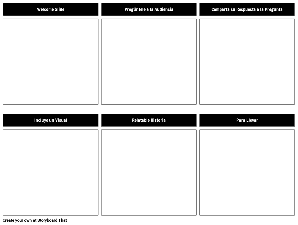 Plantilla de Presentación Humorística Storyboard, image size:1165x883