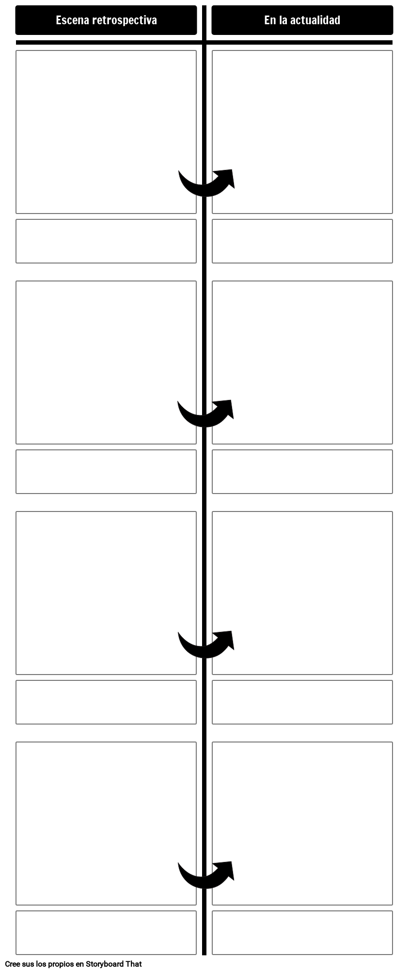 Plantilla De Retrospectiva Storyboard Por Es Examples