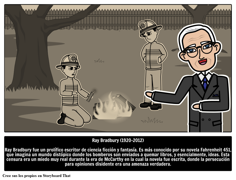 qui-n-fue-ray-bradbury-storyboard-por-es-examples