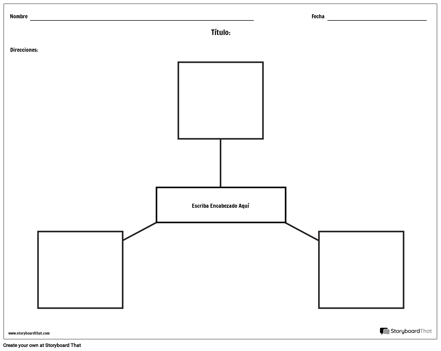Spider Map - 3 Storyboard por es-examples